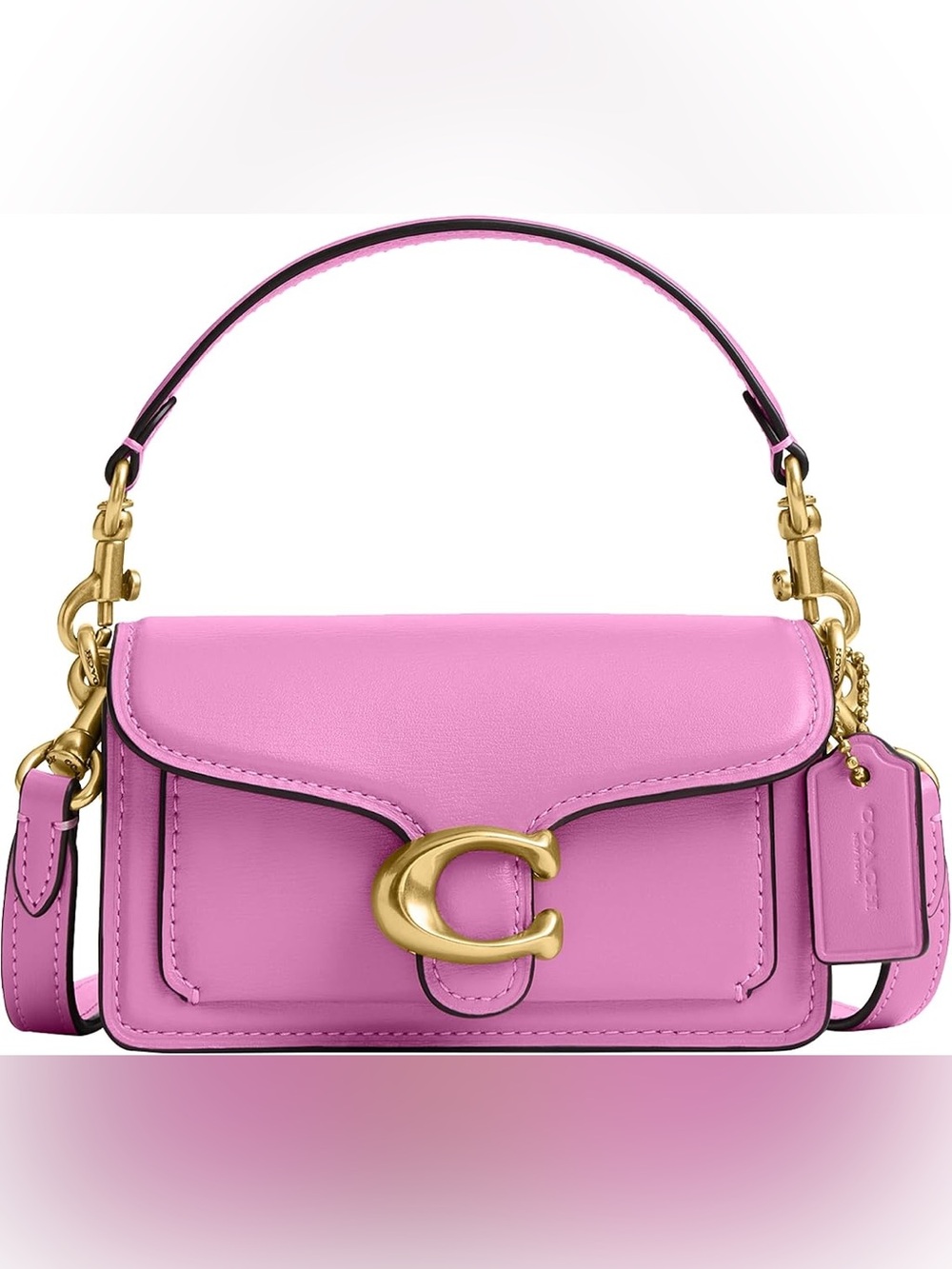✨NEW✨ Coach Tabby 12 in Fuchsia Pink